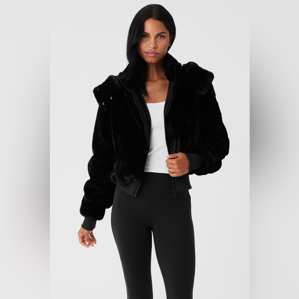 Alo Yoga Faux Fur Foxy Jacket